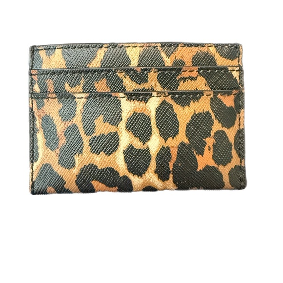 Coach Leopard Print Card Holder 4x3 in. EUC - Picture 3 of 10
